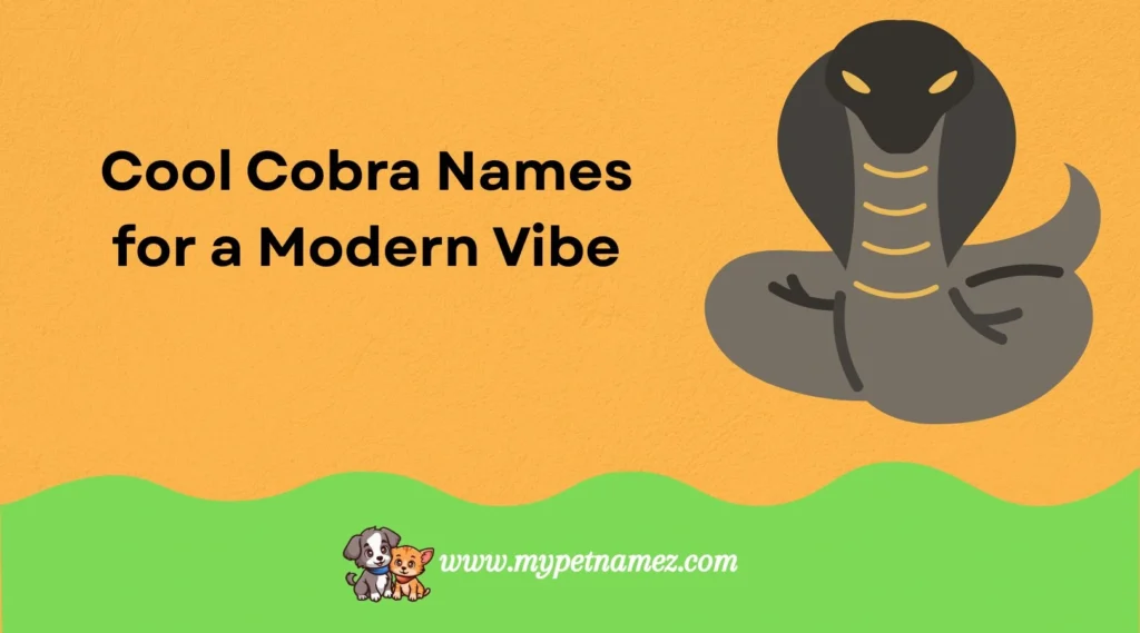 Cool Cobra Names for a Modern Vibe