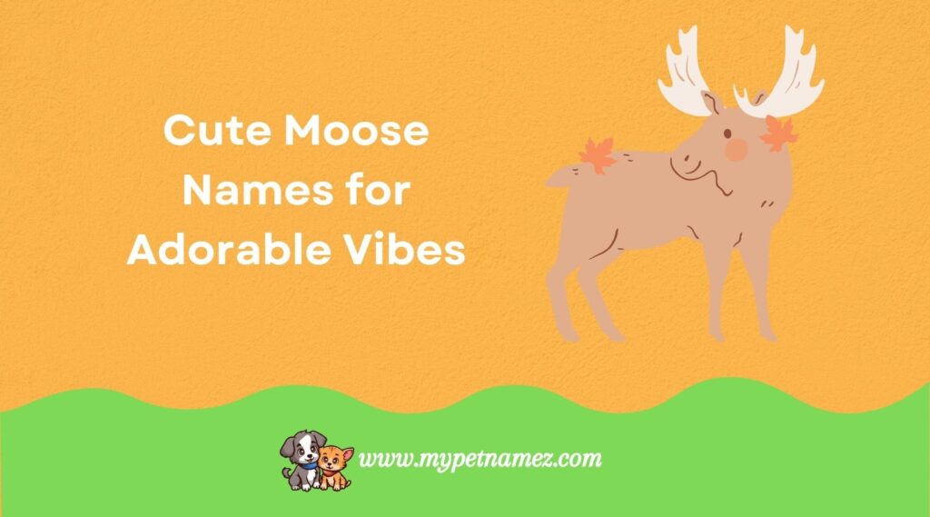  Cute Moose Names for Adorable Vibes