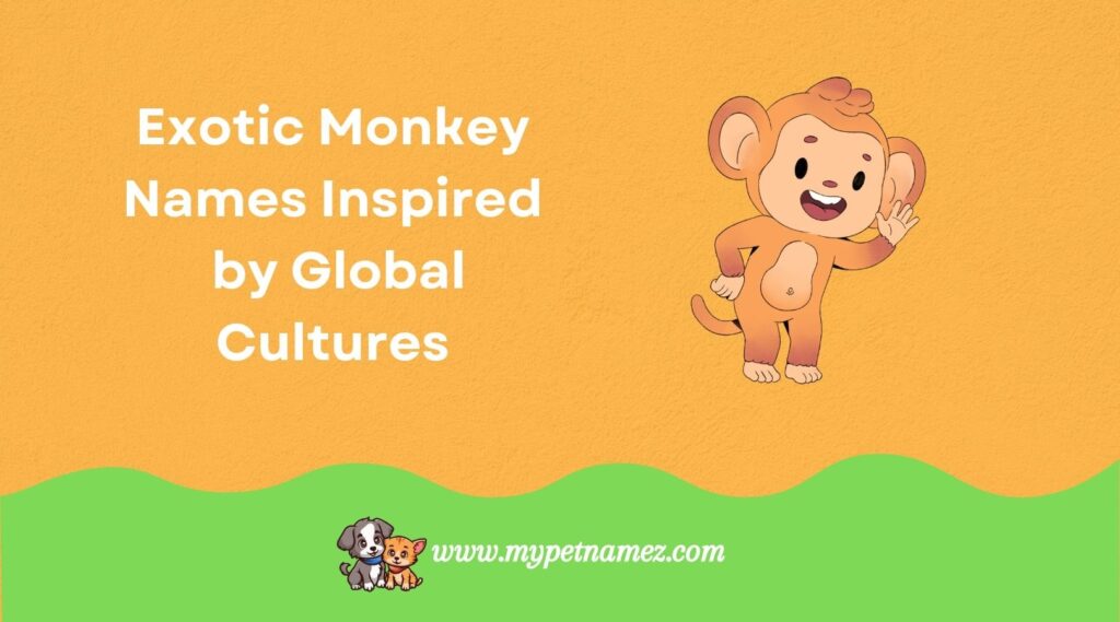 Exotic Monkey Names Inspired by Global Cultures