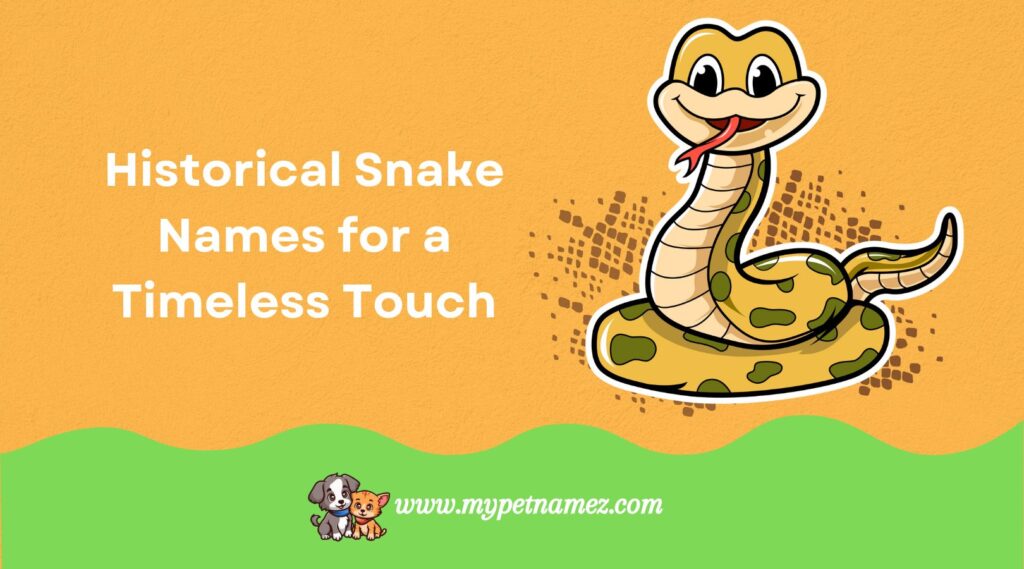 Historical Snake Names for a Timeless Touch