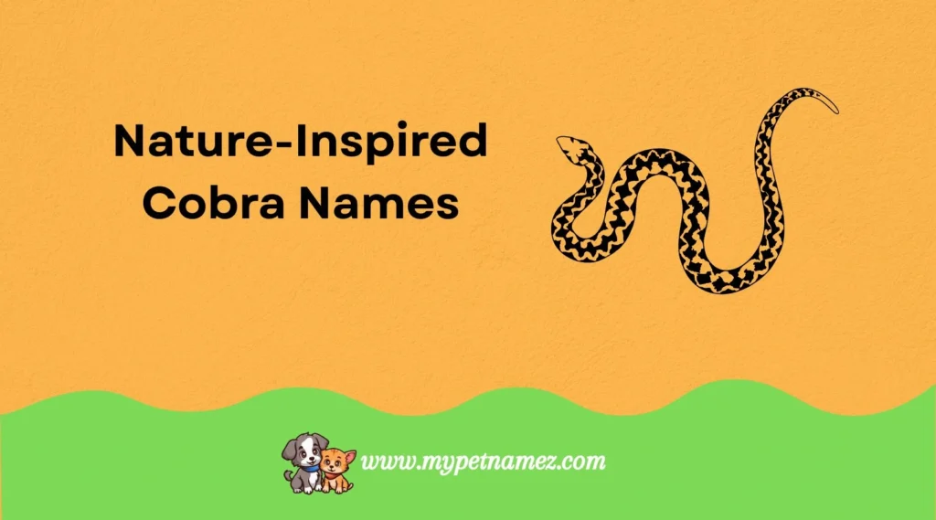 Nature-Inspired Cobra Names
