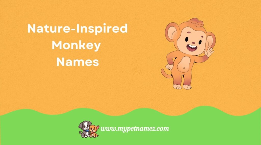 Nature-Inspired Monkey Names