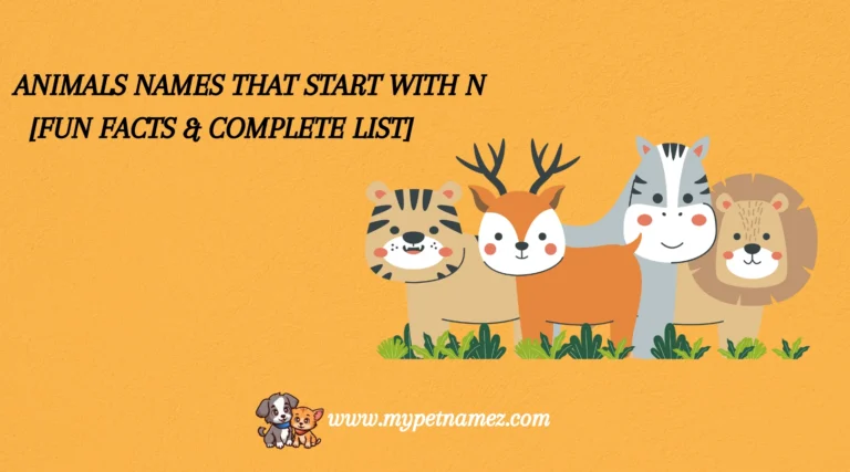 🦋 301 Animals Names That Start with N [Fun Facts & Complete List]