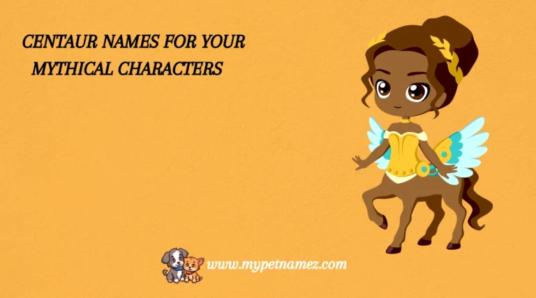 301 Unique and Captivating Centaur Names for Your Mythical Characters