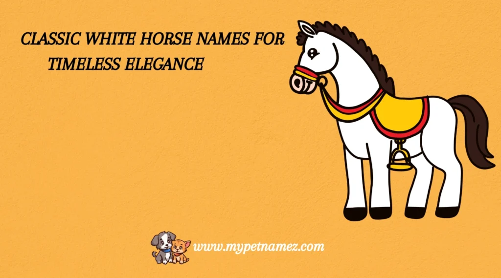 Classic White Horse Names for Timeless Elegance