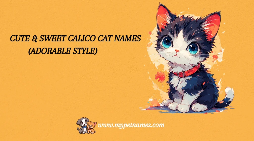 Cute & Sweet Calico Cat Names (Adorable Style)