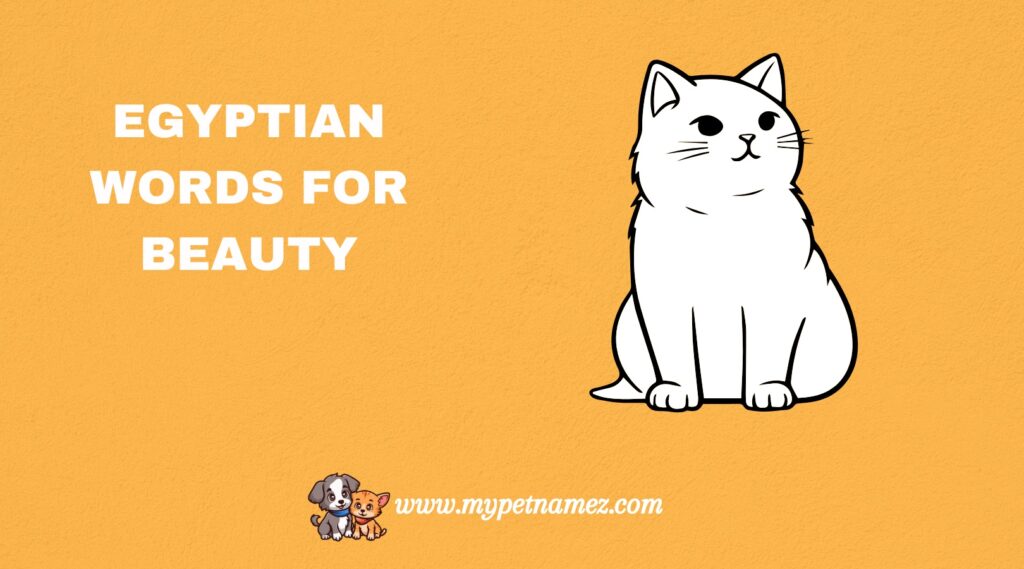Egyptian Words for Beauty