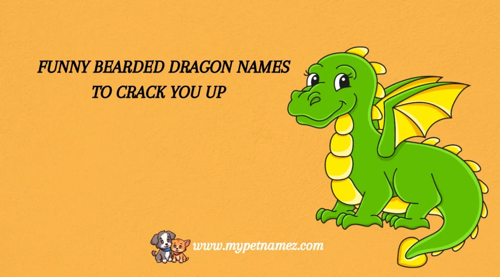 Funny Bearded Dragon Names to Crack You Up