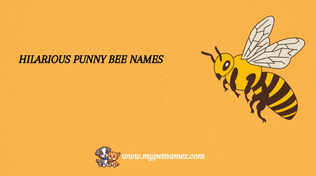 Hilarious Punny Bee Names