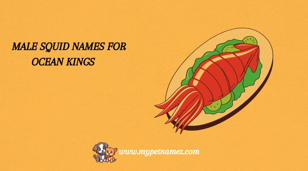 Male Squid Names for Ocean Kings