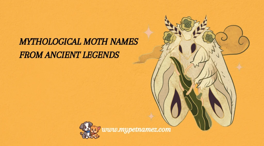Mythological Moth Names from Ancient Legends