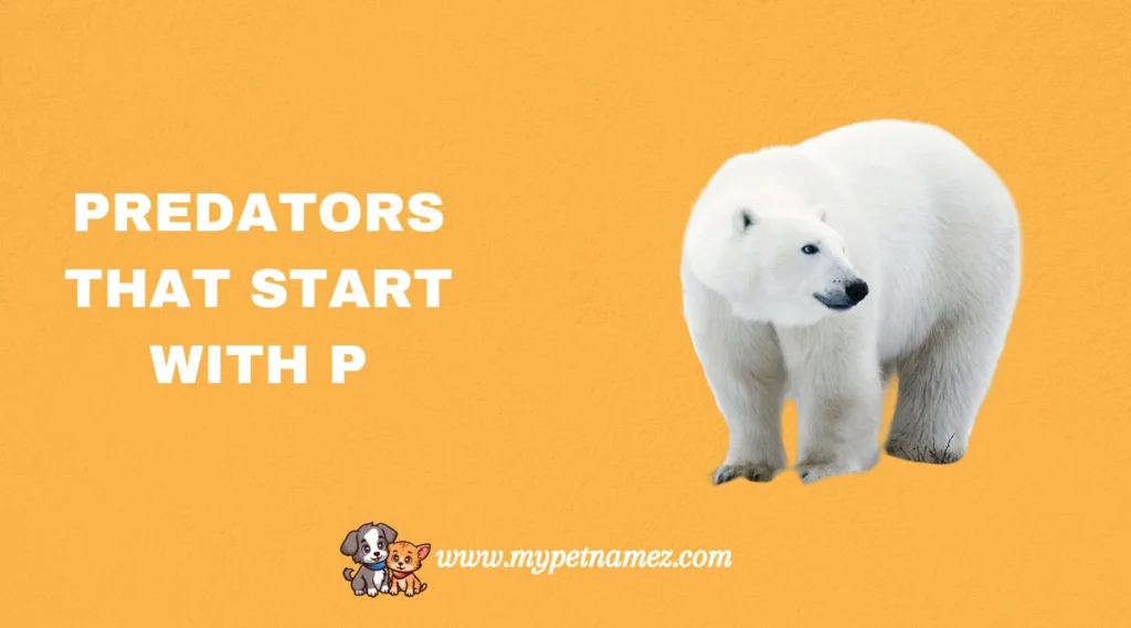 Predators That Start with P