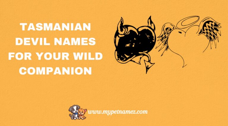 301 Tasmanian Devil Names for Your Wild Companion