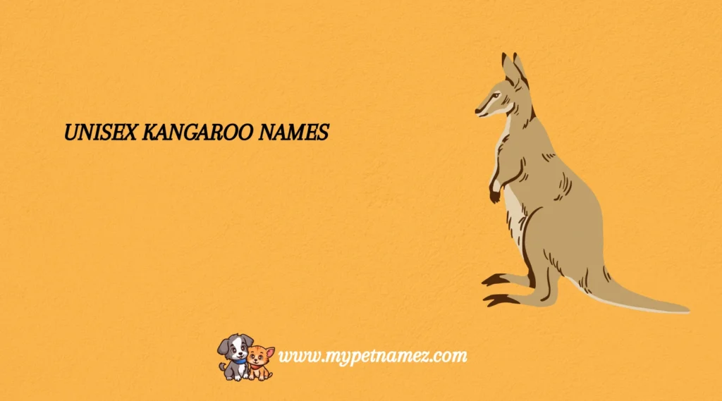 Unisex Kangaroo Names
