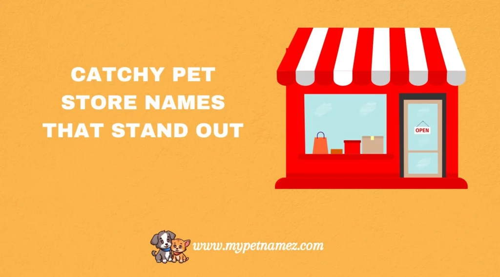 Catchy Pet Store Names That Stand Out