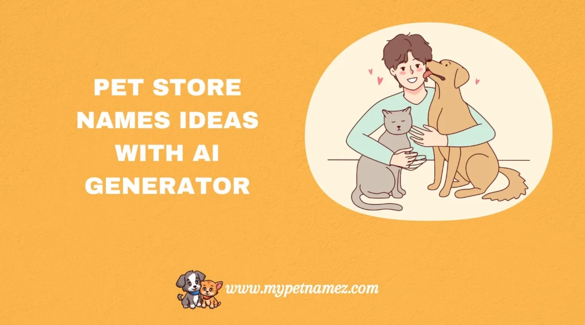301 Pet Store Names Ideas with AI Generator